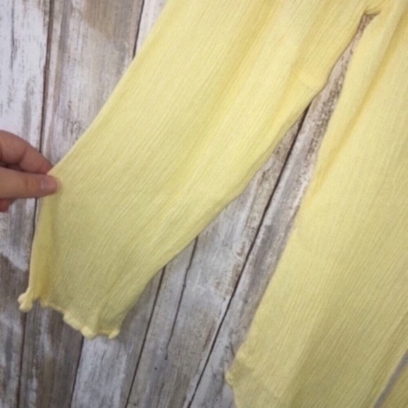 Altar'd State Yellow Embroidered Blouse - Picture 6 of 11